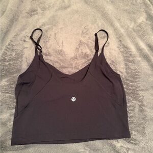 Lululemon Align Bra A B Cup Long Line Size 8 Black